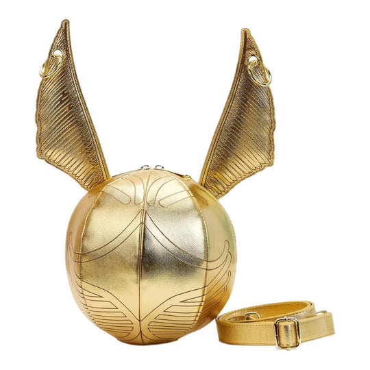 Loungefly Crossbody Snitch Dorada Harry Potter